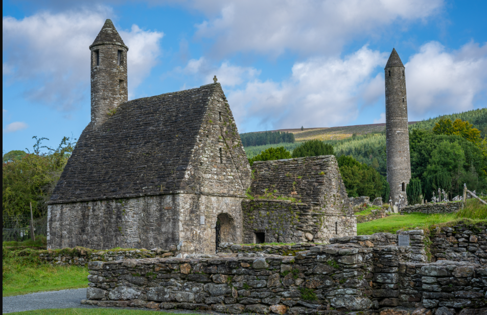 Glendalough Monastic Site, County Wicklow, Ireland